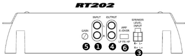 MTX Audio RT202 - RT202 RT404 - 1