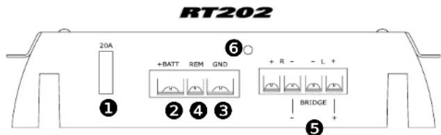 MTX Audio RT202 - RT202 RT404 - 1