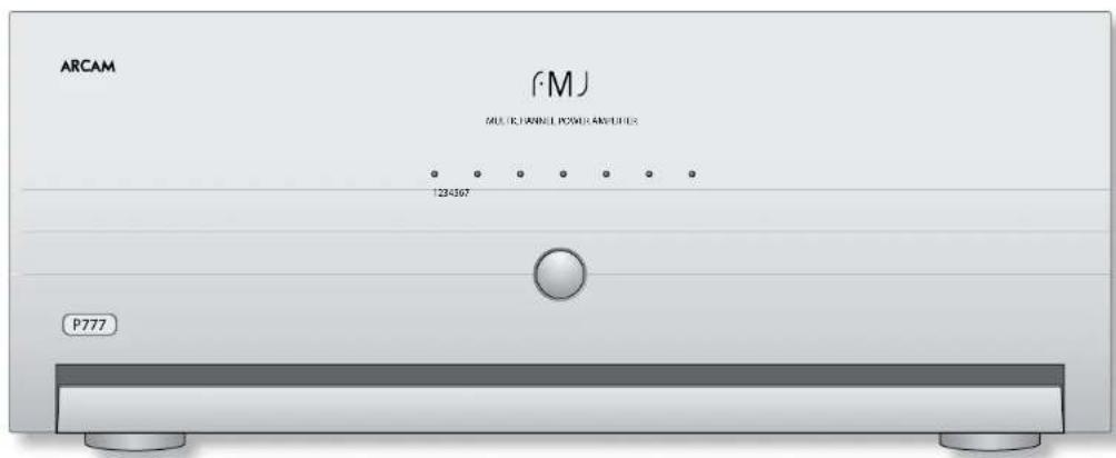 ARCAM FMJ P777 - Table des matieres - 3