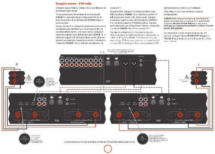 ARCAM FMJ P49 - Modalità a ponte - P49 solo - 2