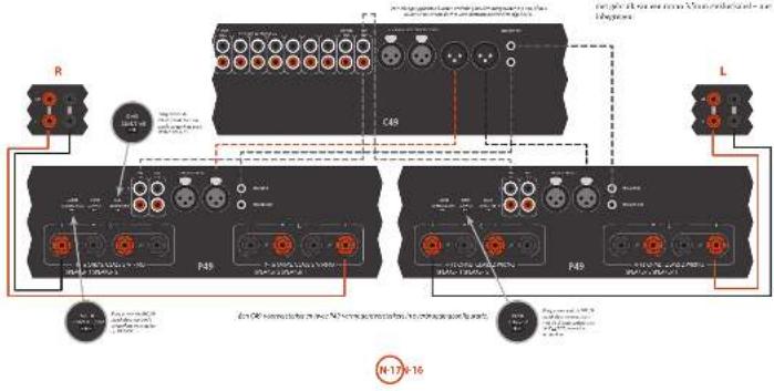 ARCAM FMJ P49 - Bi-amping - 1