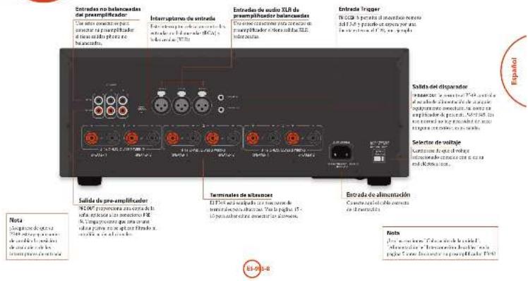 ARCAM FMJ P49 - Alimentación - 2