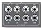 ARCAM FMJ AVR360 - Analoge VorveränderAusgänge - 1