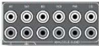 ARCAM FMJ AVR360 - Entrées audio analogiques - 1