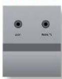 ARCAM FMJ AVR360 - Entree AUX en facade - 1