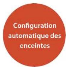 ARCAM FMJ AVR360 - Niveau des enceintes - 1