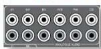 ARCAM FMJ AVR360 - Analoge Audio-Eingänge - 1