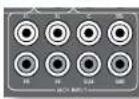 ARCAM FMJ AVR360 - Salidas analóicas de pre-amplificador - 1