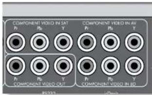 ARCAM FMJ AVR360 - Component/RGB-Anschlüsse - 1
