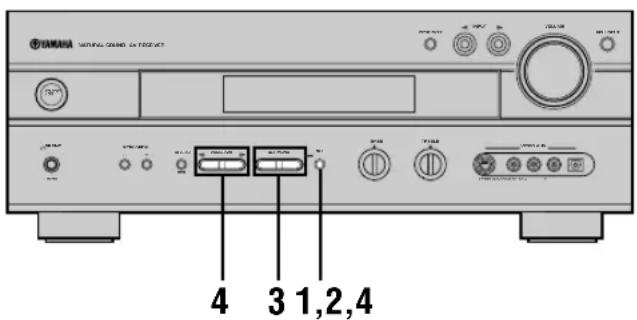 YAMAHA RXV630RDS - Opmerking - 9