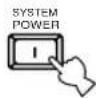 YAMAHA RXV630RDS - Drücken Sie die STANDBY/ON-Taste (SYSTEM POWER-Taste an der Fernbedienung), um die Stromversorgung these Gerätes einzuschalten. - 2