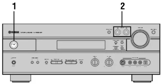 YAMAHA RXV630RDS - INSPELNING - 1