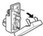 YAMAHA RXV630RDS - Adaptador para antenna de 75 ohmios/ 300 ohmios ( Modelo para el Reino Unido) - 1