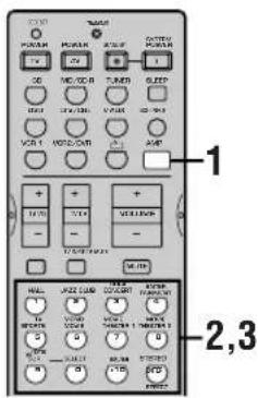 YAMAHA RXV630RDS - Selecteren van een geluidsveldprogramma - 2