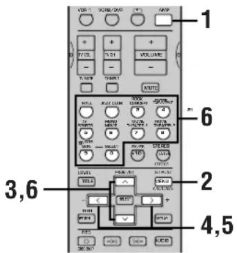 YAMAHA RXV630RDS - ■On the remote control - 1