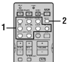YAMAHA RXV630RDS - Inställing av insomningstimern - 1