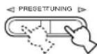 YAMAHA RXV630RDS - Drücken Sie die Taste PRESET/TUNING <  / > ,um manuell auf den gewünschten Sender abzustimmen. - 1