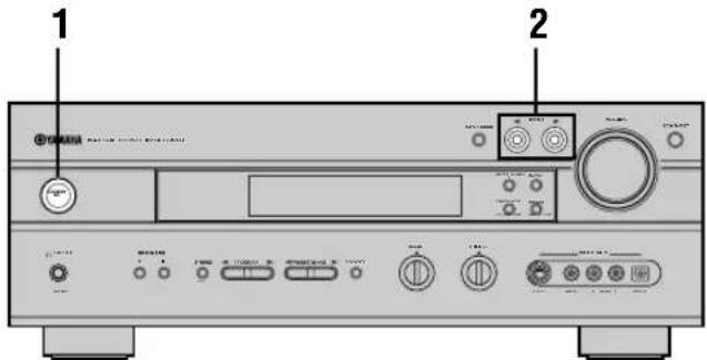 YAMAHA RXV630RDS - REGISTRAZIONE - 1