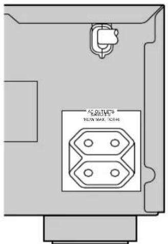 YAMAHA RXV630RDS - Conexión de los cables de alimentación - 1