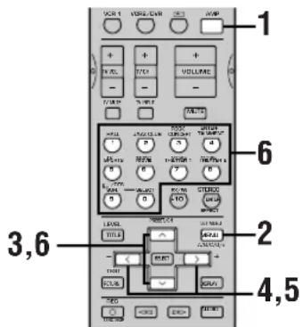 YAMAHA RXV630RDS - ■Auf der Fernbedienung - 1