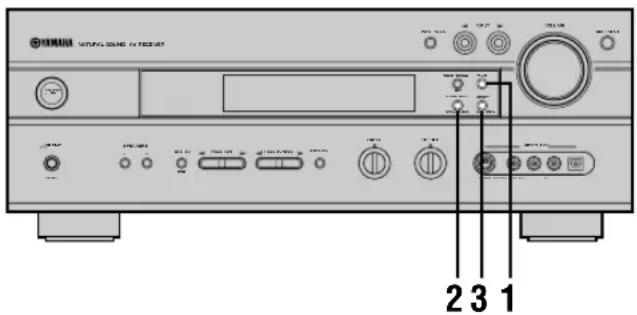YAMAHA RXV630RDS - Automatisches Abstommen auf Festsender (für UKW-Sender) - 1