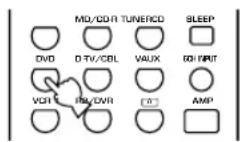 YAMAHA RXV630RDS - Einstellung des Herstellercodes - 1