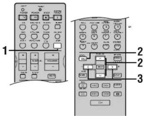 YAMAHA RXV630RDS - REGELEN VAN DE NIVEAUS VAN DE EFFECT-LUIDSPREKERS - 1