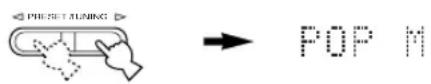 YAMAHA RXV630RDS - PTY SEEK function - 2
