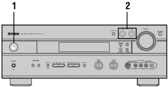 YAMAHA RXV630RDS - AUFNAHME - 1
