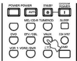 YAMAHA RXV630RDS - Press an input selector button or A to select the component control for which you want to clear the manufacturer code. - 1