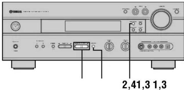 YAMAHA RXV630RDS - Att byta ut forinställda stationer - 1