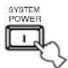 YAMAHA RXV630RDS - Premere STANDBY/ON (SYSTEM POWER sul telecomando) per attivare l'alimentazione di questa unità. - 2