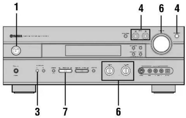 YAMAHA RXV630RDS - RIPRODUZIONE DI DISCHI - 1