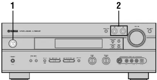 YAMAHA RXV630RDS - ENREGISTREMENT - 1