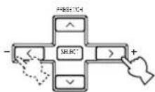 YAMAHA RXV630RDS - Changing parameter settings - 5