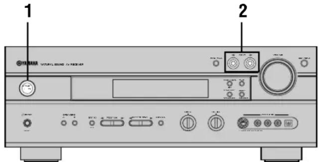 YAMAHA RXV630RDS - GRABACION - 1