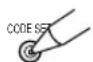 YAMAHA RXV630RDS - Press CODE SET using a ballpoint pen or similar object. - 1