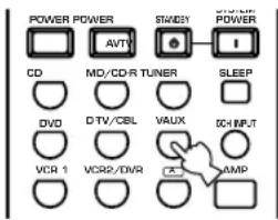 YAMAHA RXV630RDS - Löschen von eingebeken Hersteller-Codes für die Komponenten-Steuierung - 1