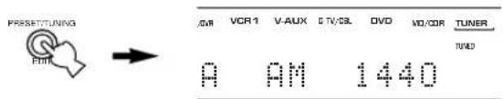 YAMAHA RXV630RDS - Automatic tuning - 7