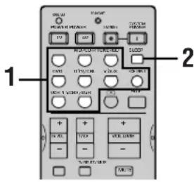 YAMAHA RXV630RDS - Instellen van de slaaptimer - 1