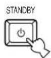 YAMAHA DSPAX630SE - Druk op STANDBY/ON (STANDBY op de afstandsbediening) om het toestel uit (standby) te zetten. - 2