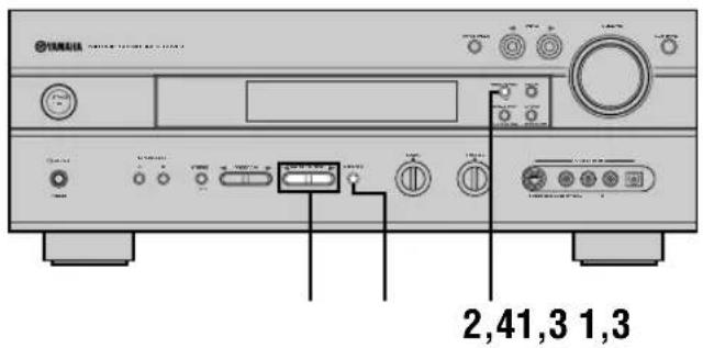YAMAHA DSPAX630SE - Att byta ut förinställda stationer - 1