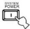YAMAHA DSPAX630SE - Druk op STANDBY/ON (SYSTEM POWER op de afstandsbediening) om dit toestel aan te zetten. - 2