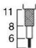 YAMAHA DSPAX630SE - Ohm/300 Ohm antenne-adapter (Model voor het V.K.) - 2