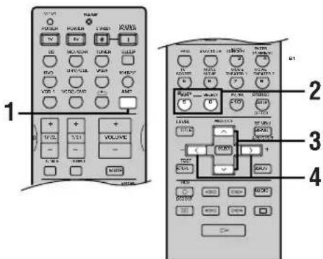 YAMAHA DSPAX630SE - Cambio dei parametri - 1