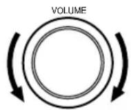 YAMAHA DSPAX630SE - Adjust the volume to the desired level. - 1