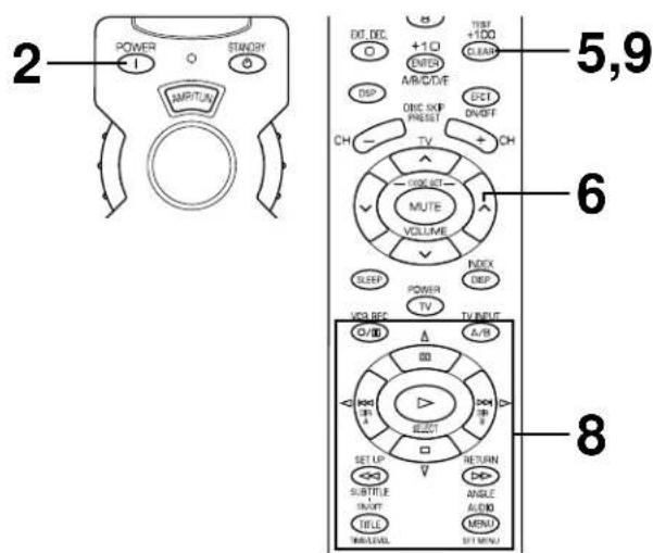 YAMAHA DSPA595 - SPEAKER BALANCE ADJUSTMENT - 2