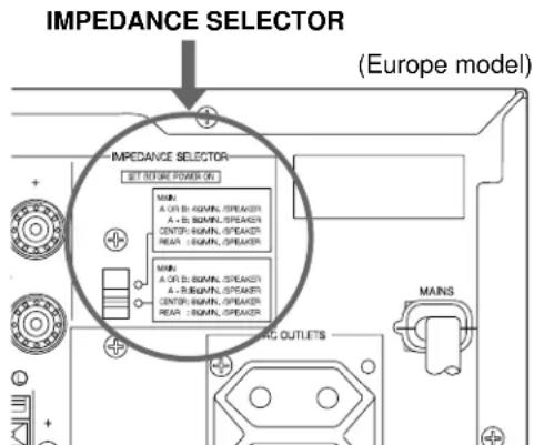 YAMAHA DSPA595 - WARNING - 1
