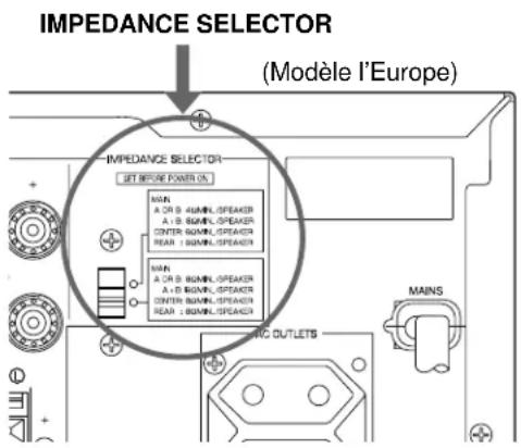 YAMAHA DSPA595 - ATTENTION - 1