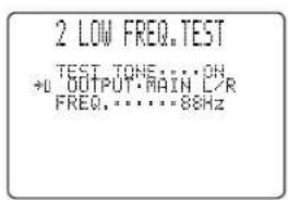 YAMAHA DSPAX2 - LOW FREQ. TEST - 2